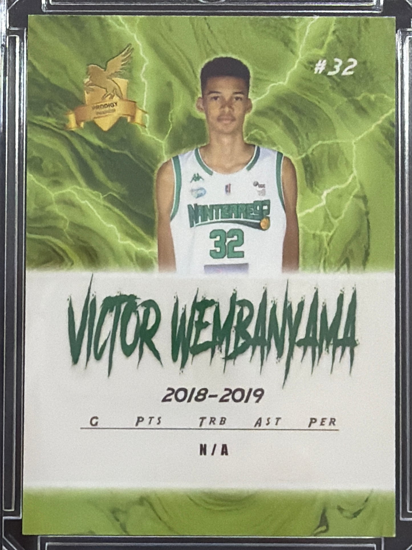 2018 Prodigy Lightning Rookie Card Victor Wembanyama #32