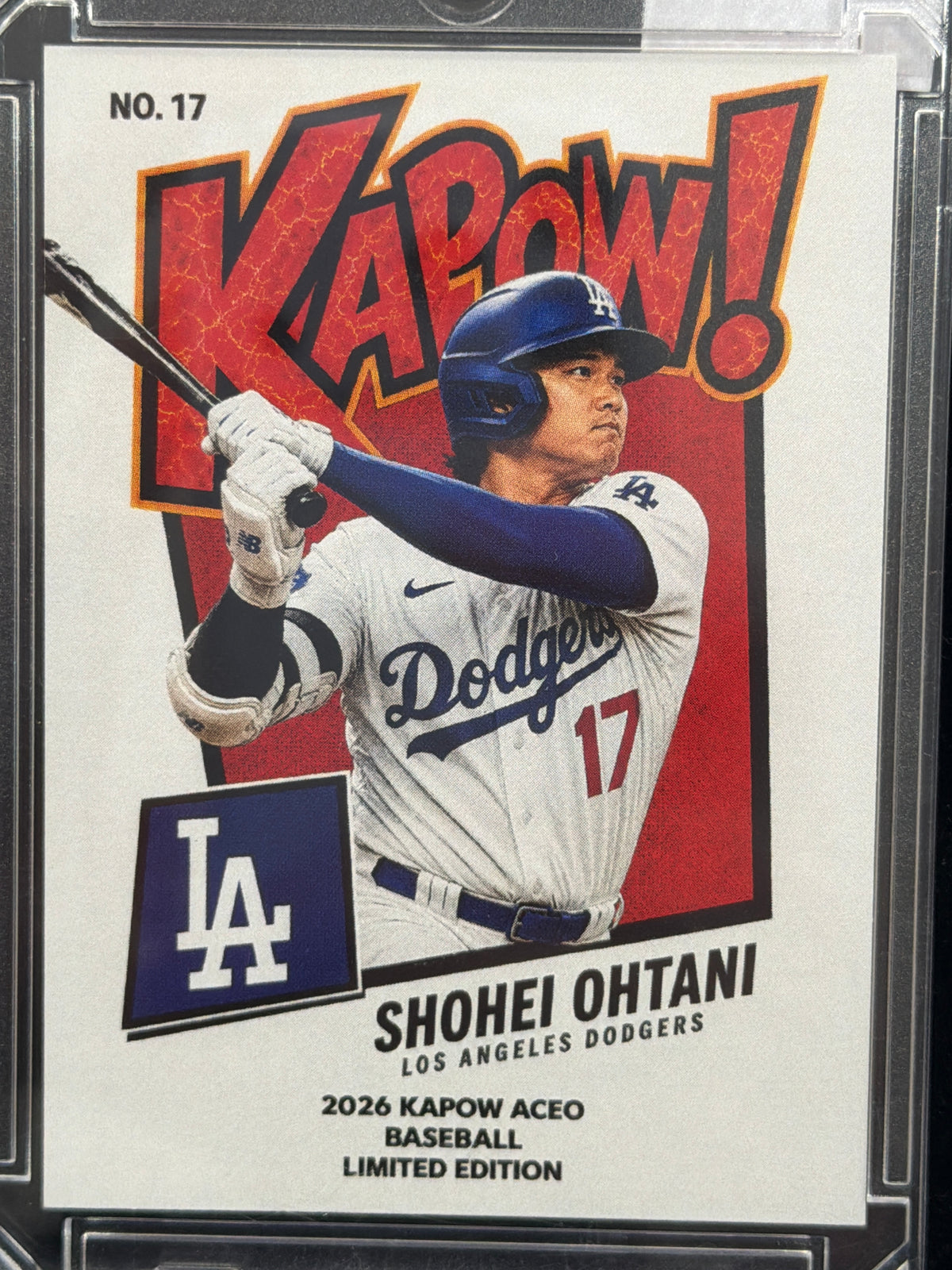 2026 KAPOW ACEO Baseball Shohei Ohtani #17 /10