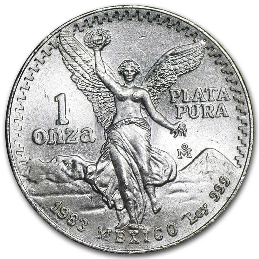 1983 Mexico 1 oz Silver Libertad