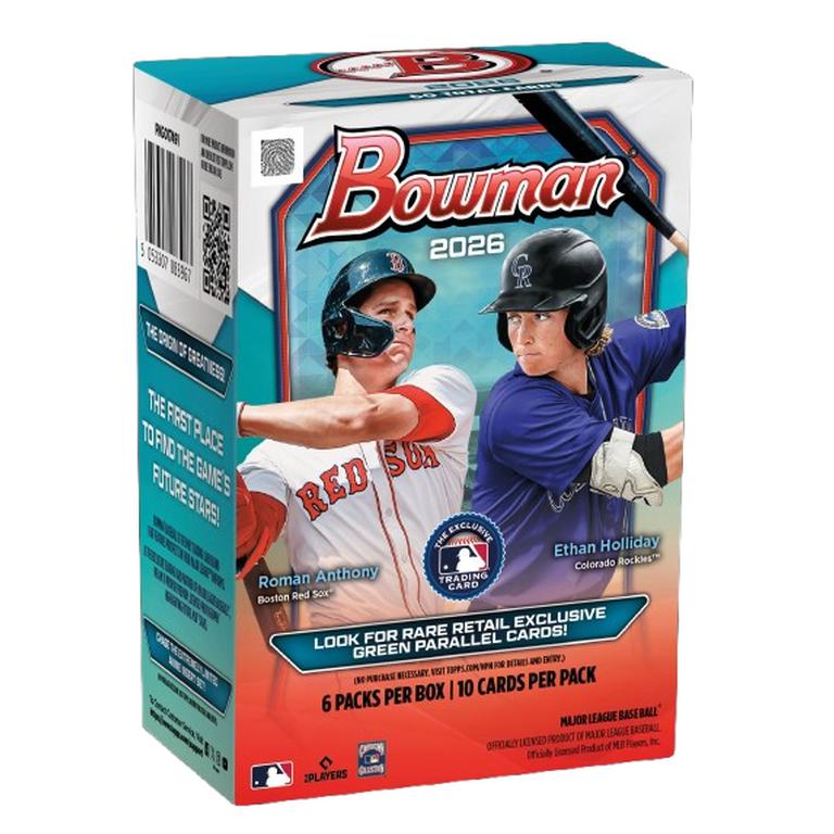 2026 Bowman Baseball Blaster Box (Green Parallels)