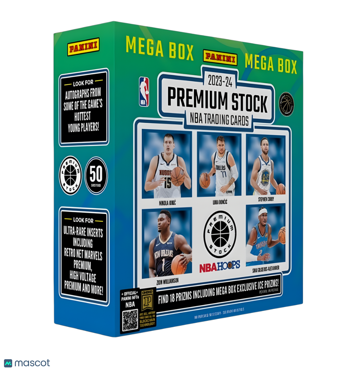2023/24 Panini NBA Hoops Premium Stock Mega