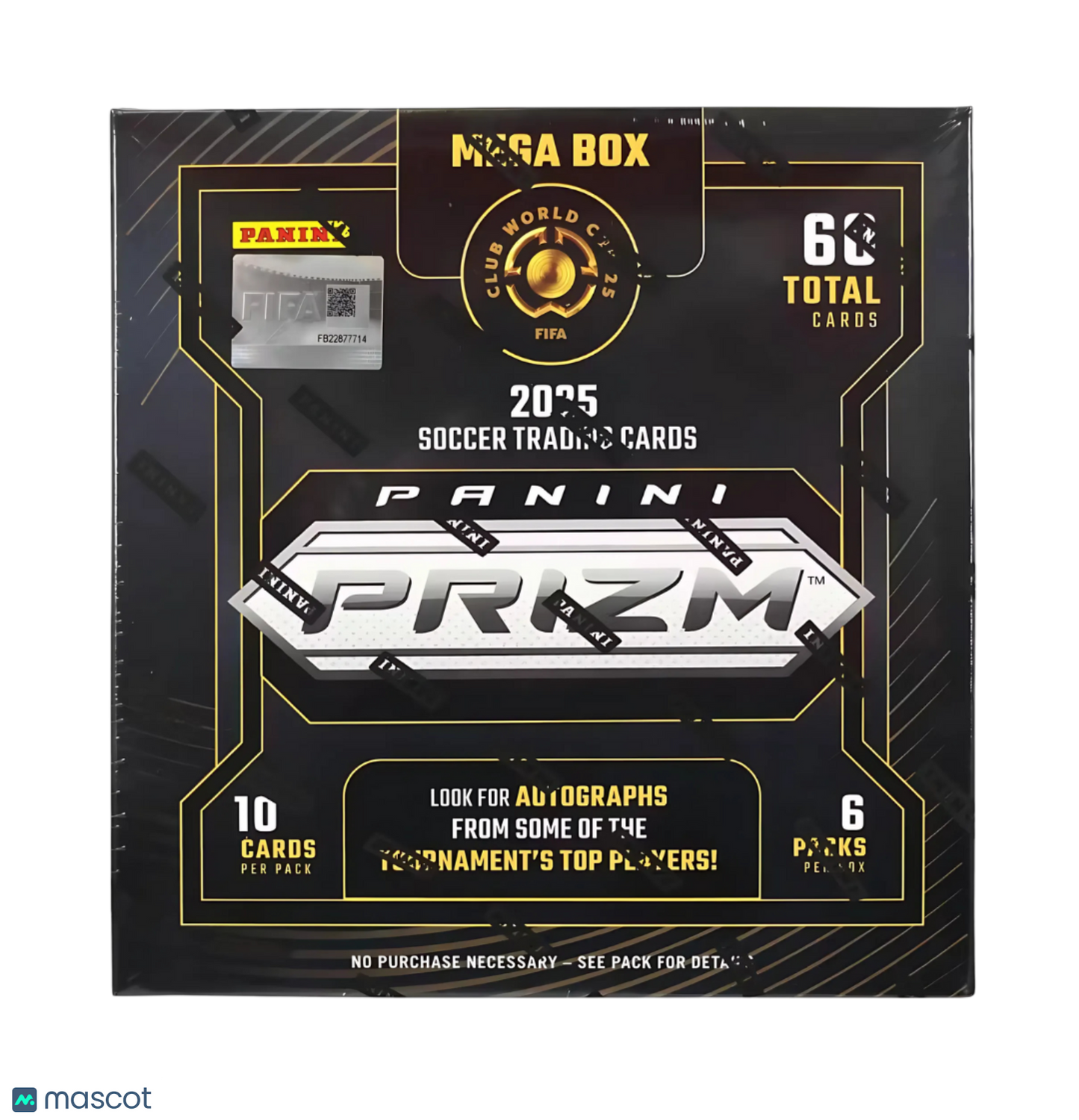 2025 Panini Soccer Prizm FIFA Club World Cup Mega