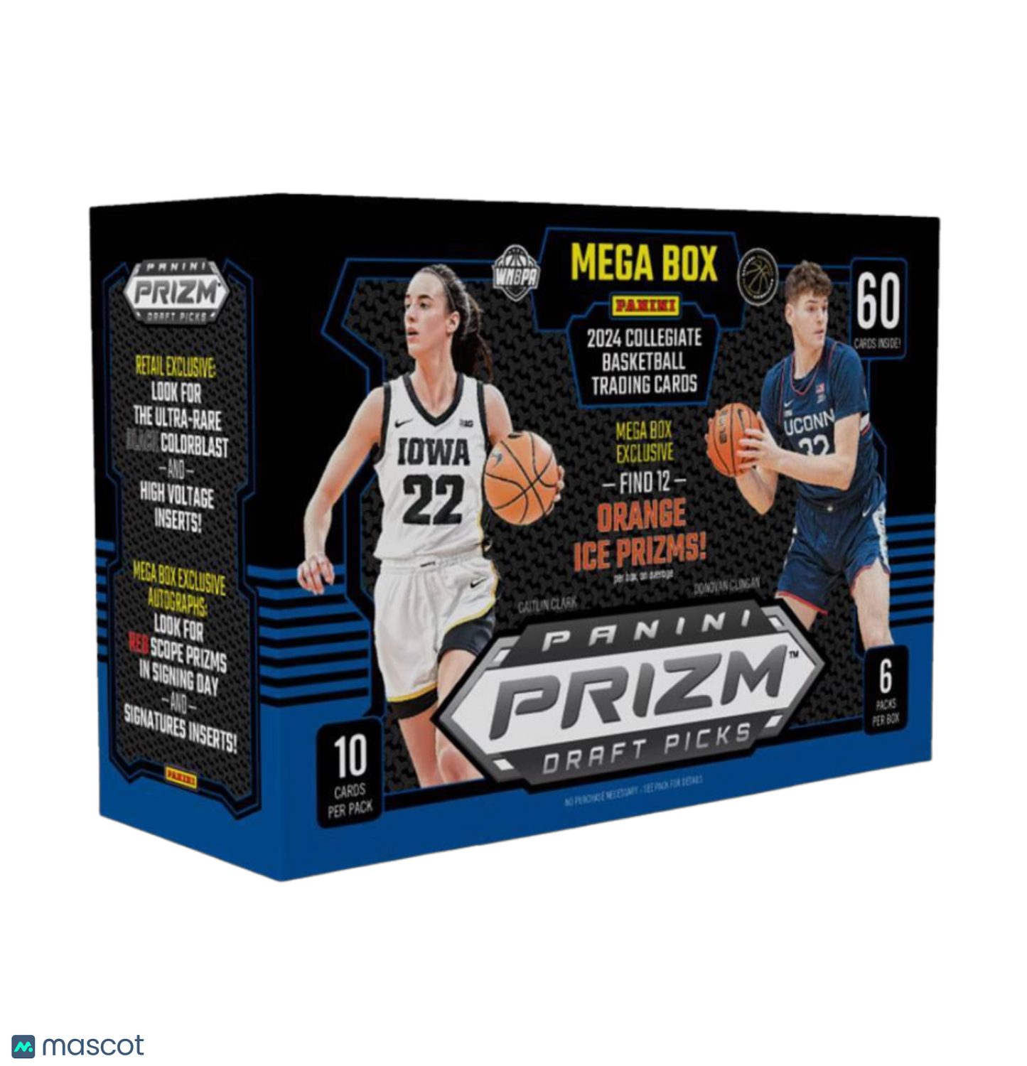 2024/25 Panini NBA Prizm Draft Picks Collegiate Mega
