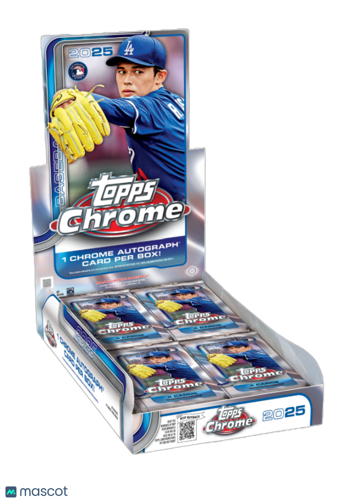2025 Topps MLB Chrome Hobby Box