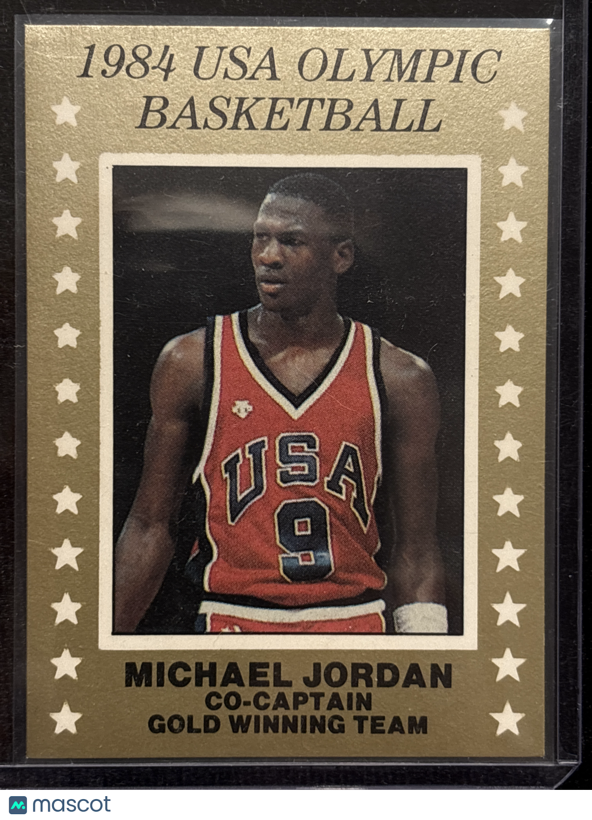 1984 USA Olympic Basketball Michael Jordan HOF