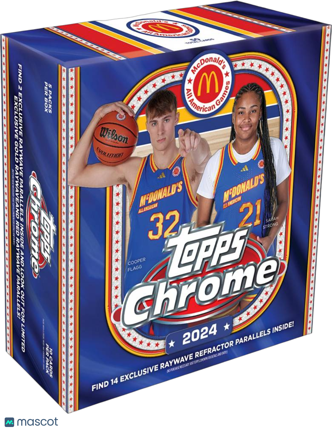 2024/25 Topps NBA McDonalds All American Chrome Mega