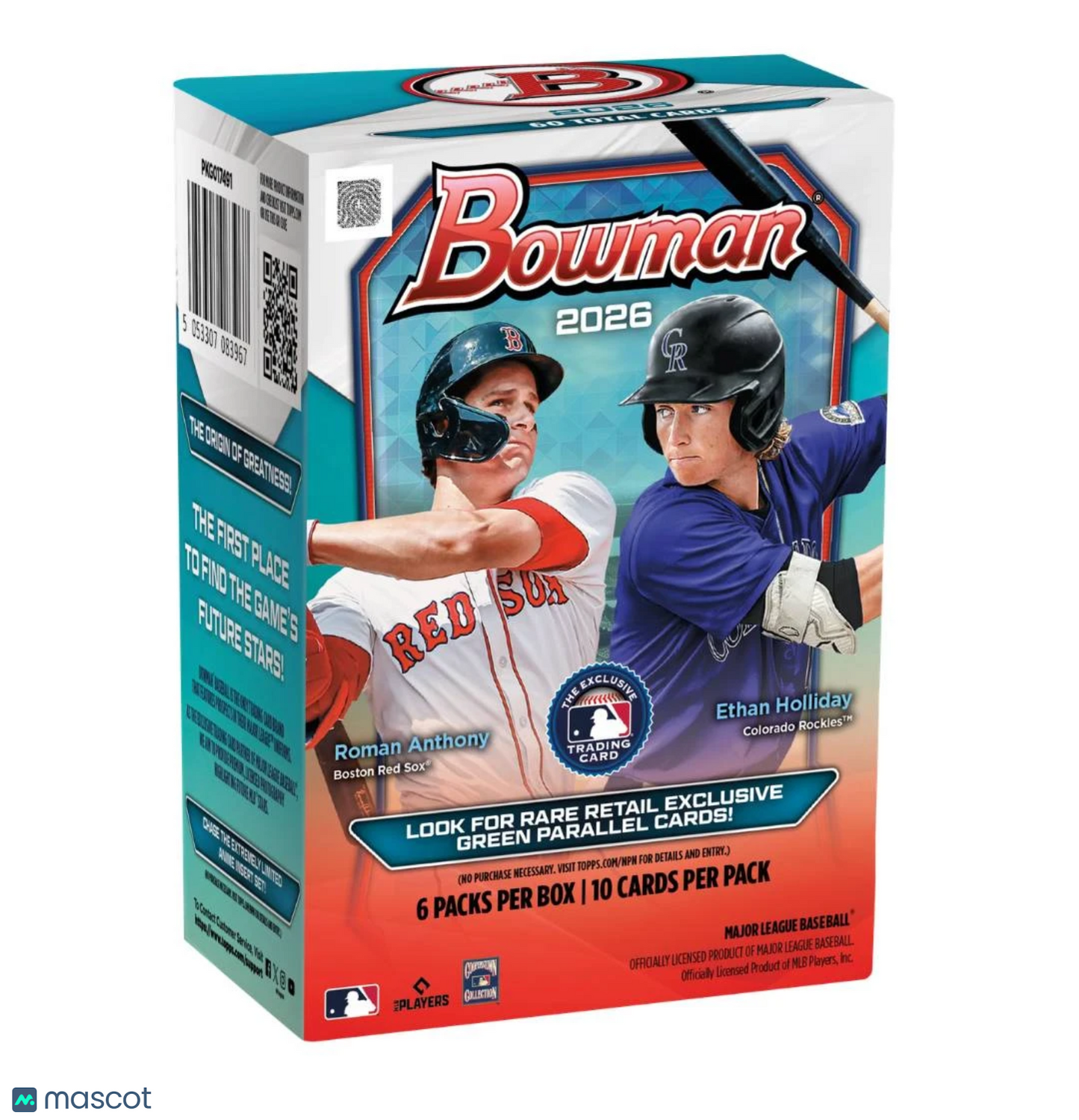 2026 Bowman Baseball Blaster Box (Green Parallels)