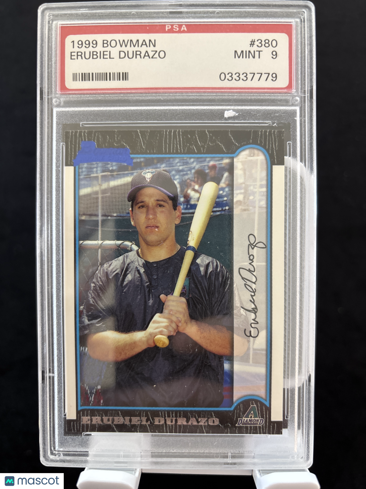 1999 Bowman Erubiel Durazo #380 PSA 9
