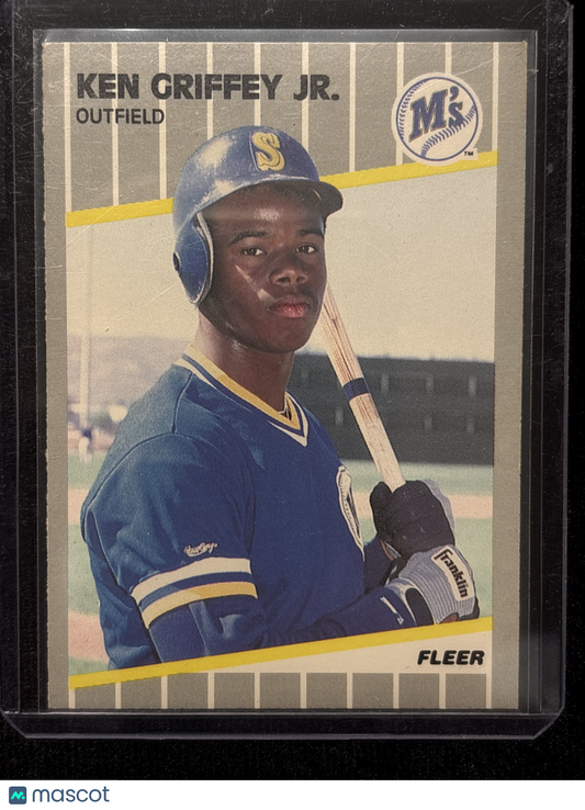 1989 Fleer Ken Griffey Jr. #548 HOF
