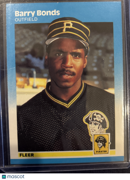 1986 Fleer Barry Bonds #604