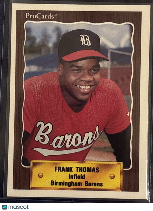 1989 ProCards Birmingham Barons Frank Thomas #1116