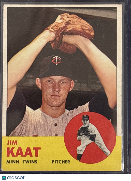 1957 Topps Jim Kaat #165
