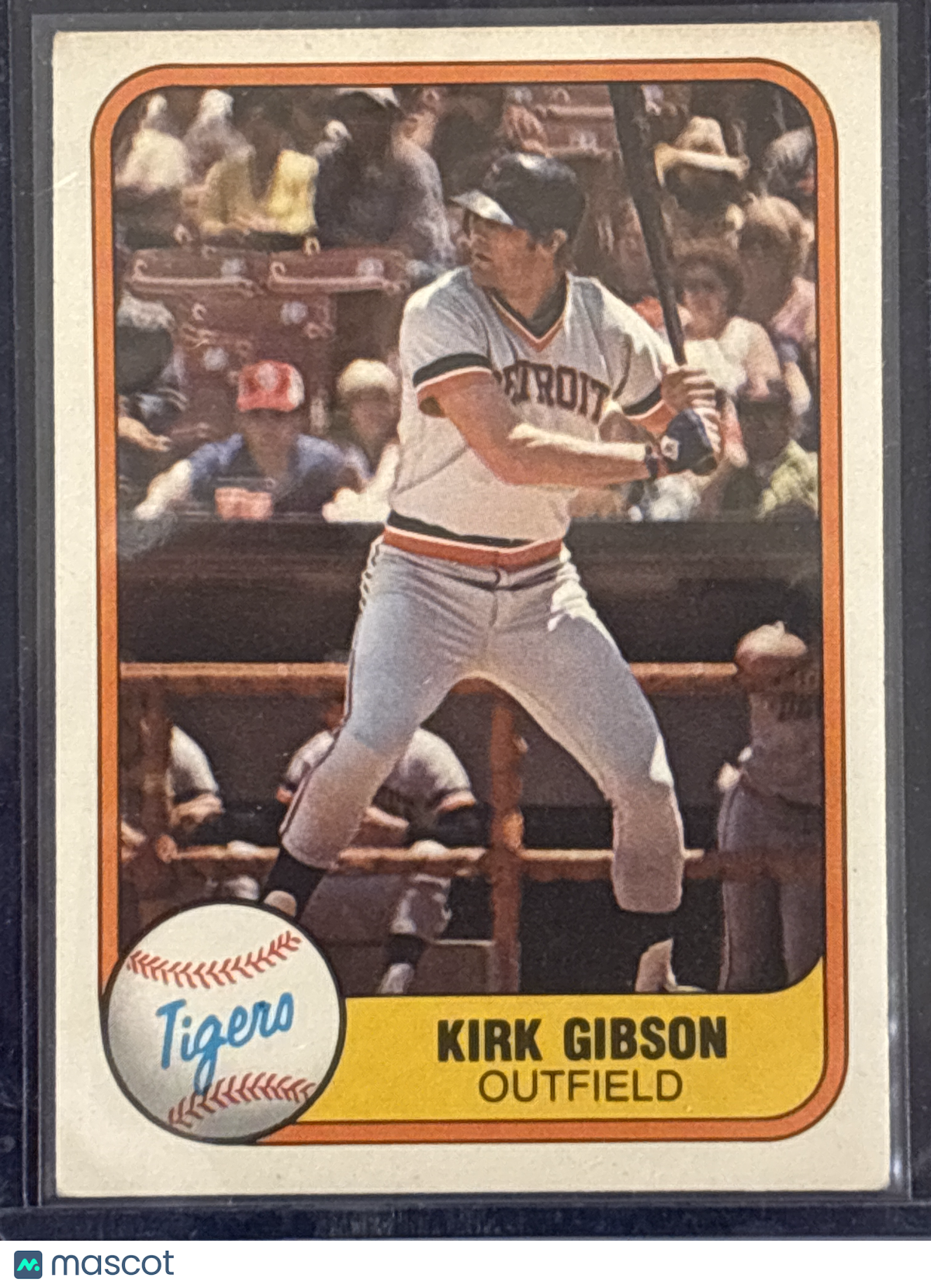 1981 1978 1981 Fleer 1978 Fleer Kirk Gibson #481