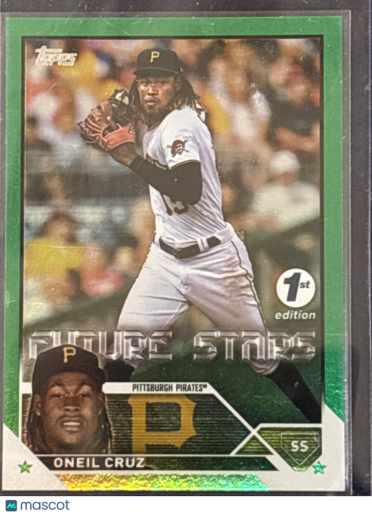2023 Topps Series One Oneil Cruz #285 Green Foil 66/150