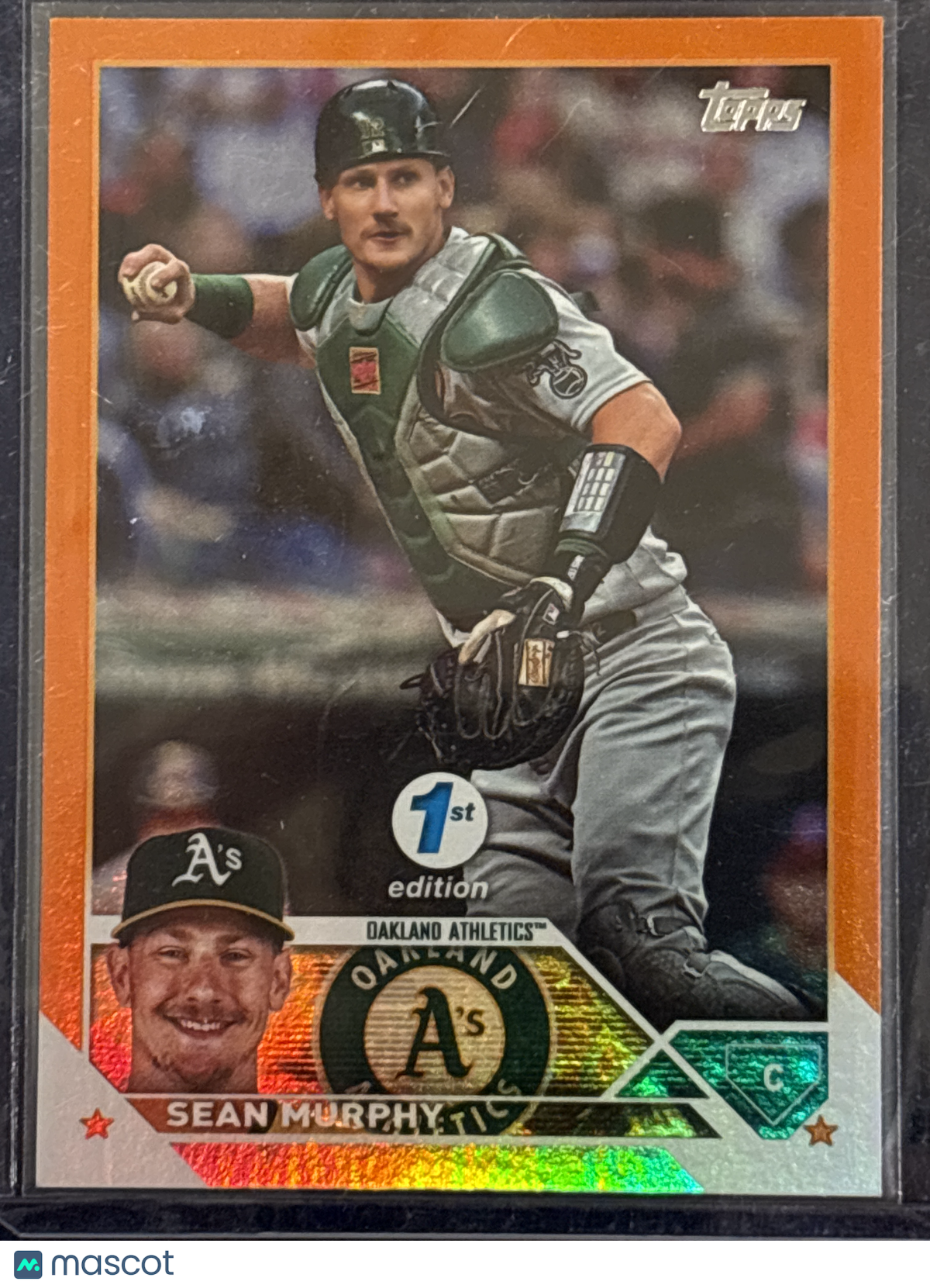 2023 Topps 1st Edition Sean Murphy #309 Orange Short Print 51/75
