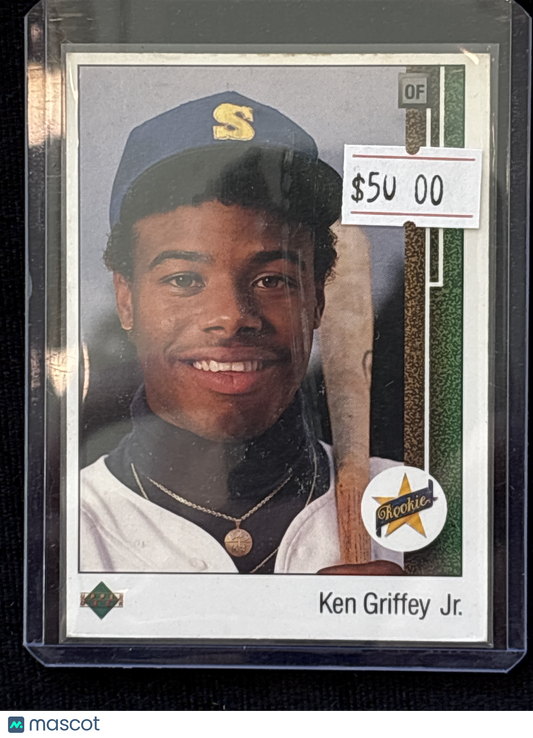 1989 Upper Deck Ken Griffey Jr. #1 HOF Rookie