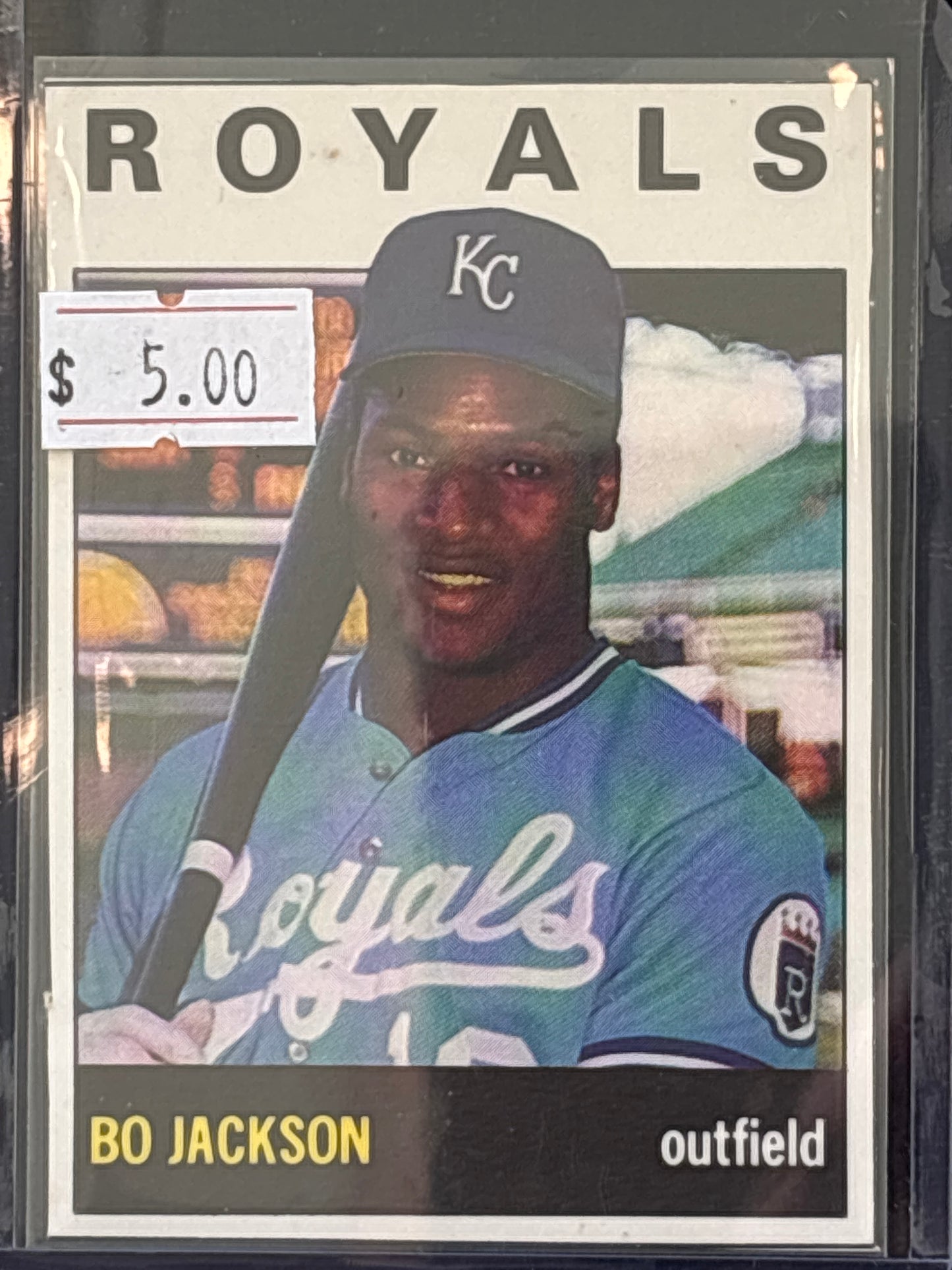 1986 Pocket Price Guide Bo Jackson #50T HOF
