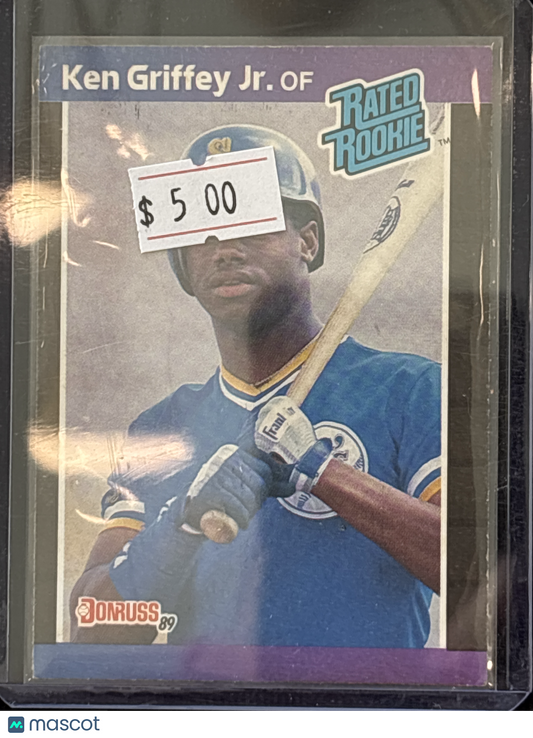 1988 Donruss Ken Griffey Jr. #33 HOF Rookie 1/2