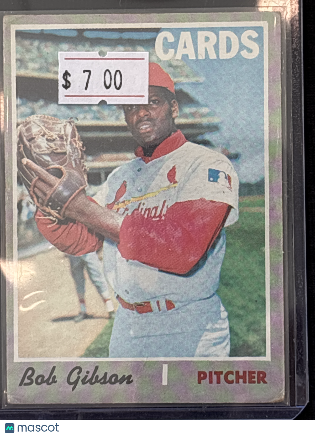 1962 Topps Bob Gibson #530 HOF