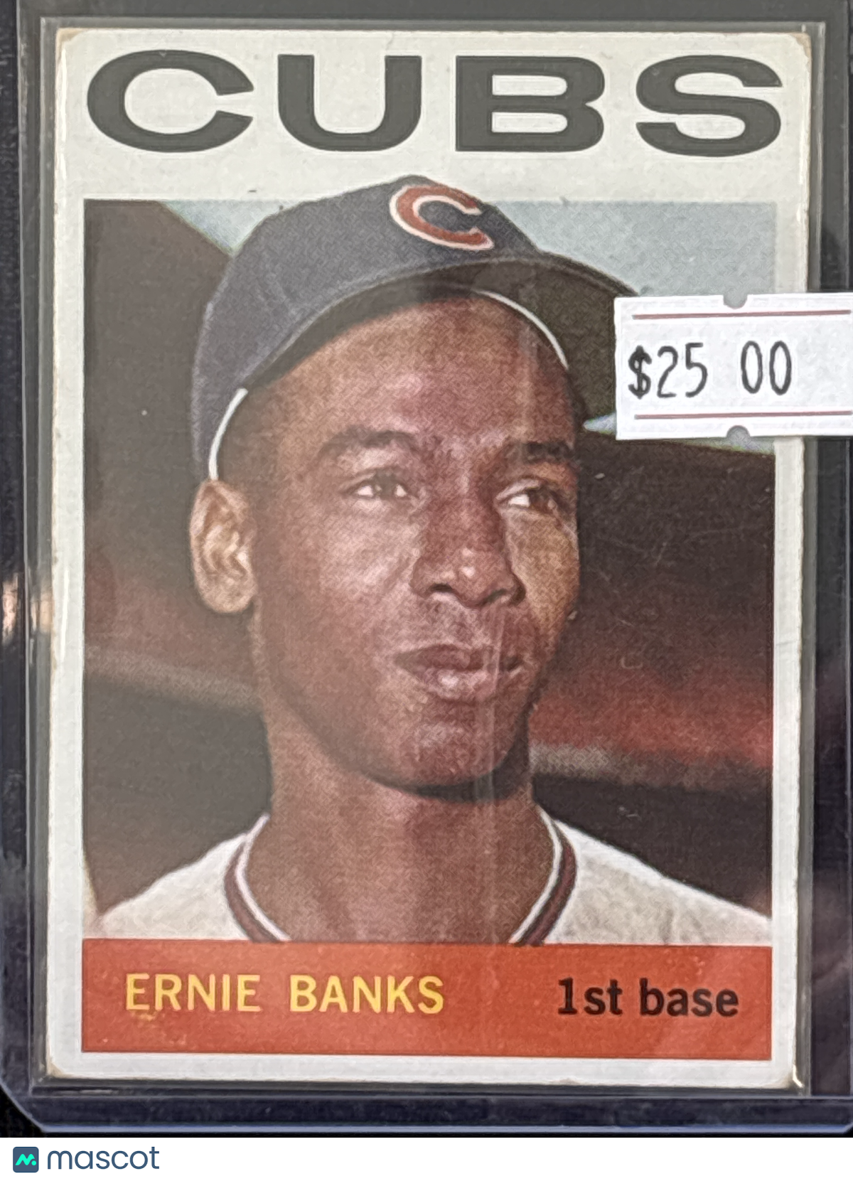 1964 Topps Baseball Ernie Banks #55 HOF