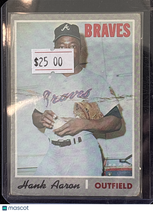 1961 Topps Hank Aaron #500 HOF