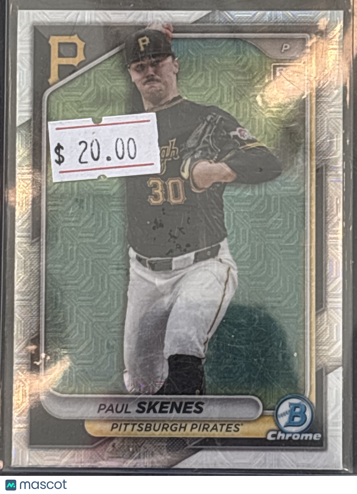 2024 Bowman Chrome Paul Skenes Mint Rookie