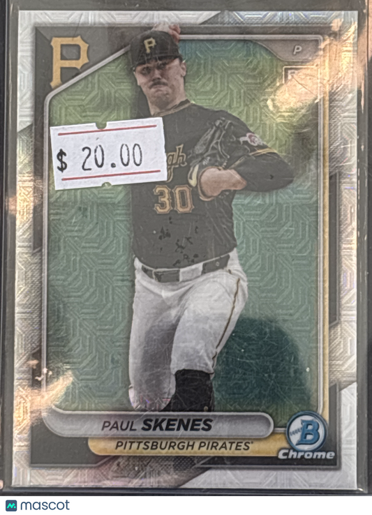 2024 Bowman Chrome Paul Skenes Mint Rookie