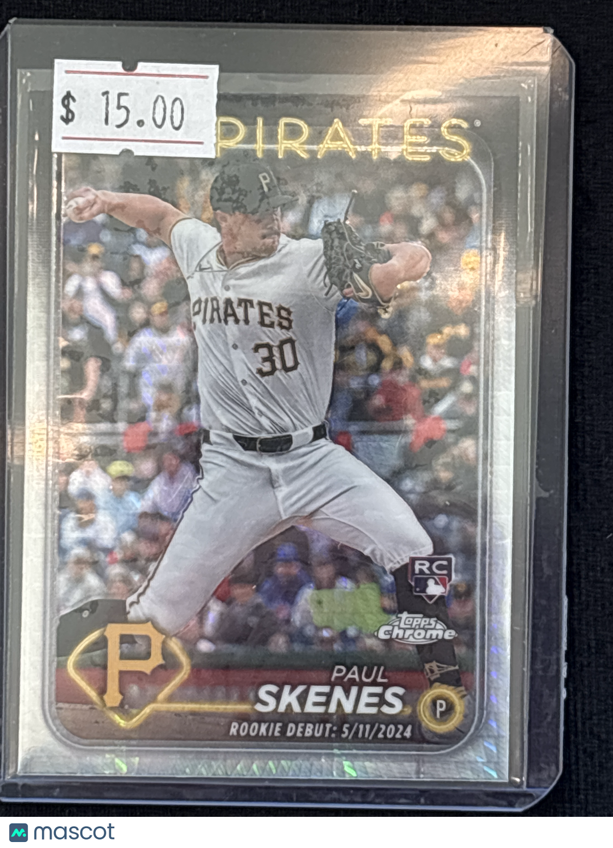 2024 Topps Chrome Update Series Paul Skenes #USC-27 RC