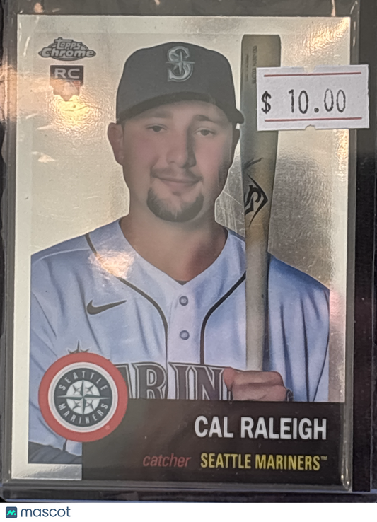 2022 Topps Chrome Cal Raleigh #237 RC