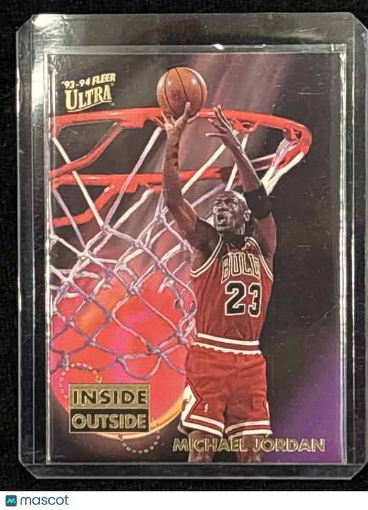 1994 1993-94 Fleer Ultra Inside Outside Michael Jordan #4 of 10 HOF Mint
