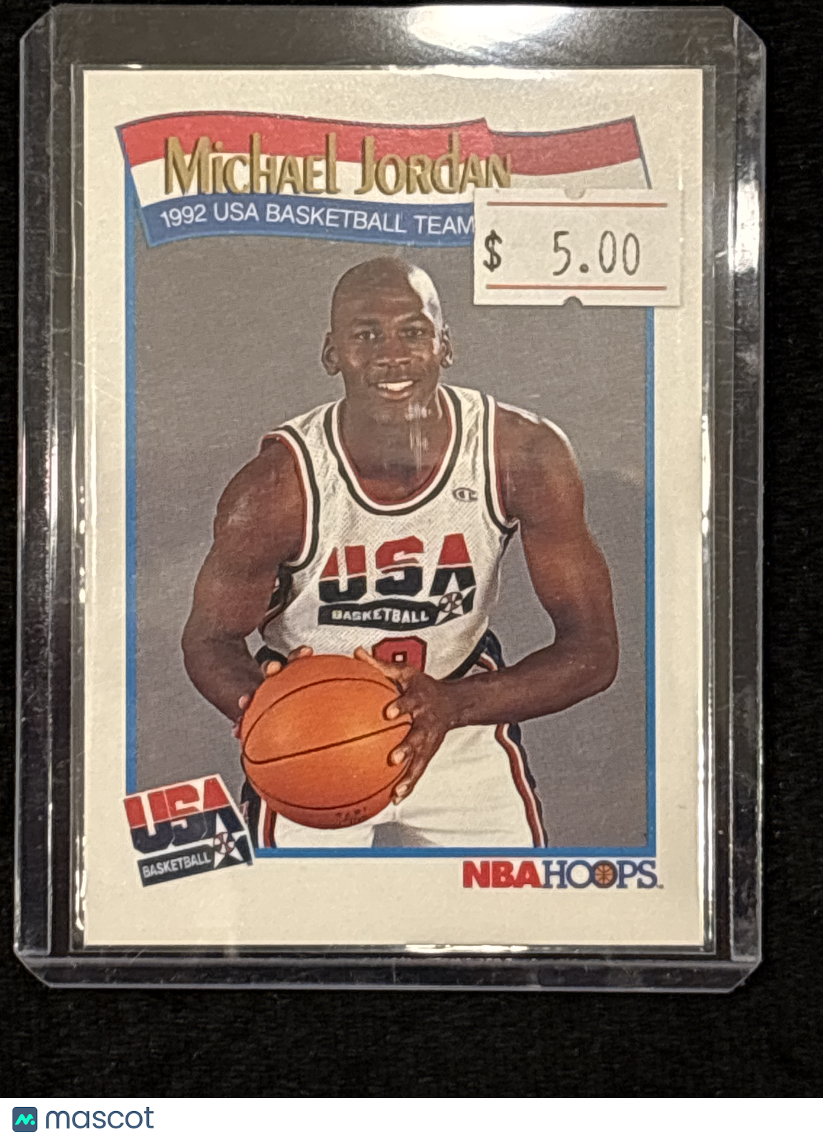 1991-92 Hoops USA Basketball Michael Jordan #579 HOF Mint