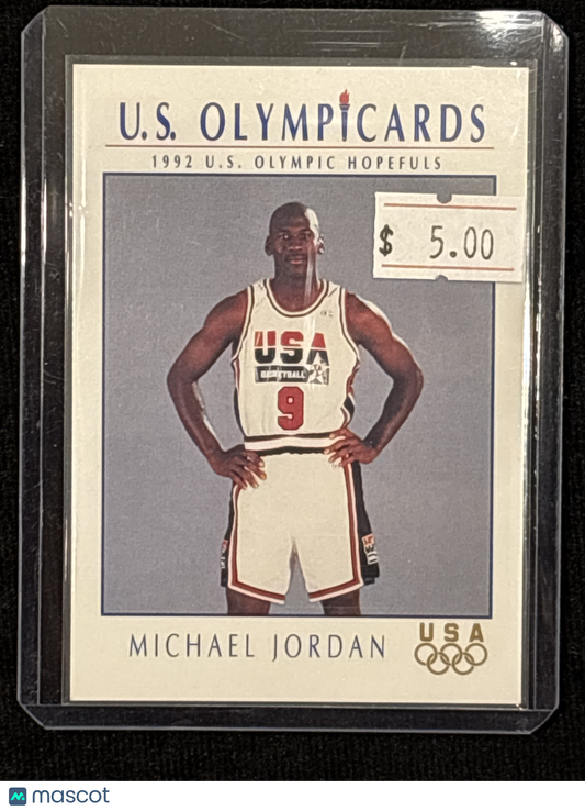 1992 Impel U.S. Olympicards Michael Jordan #12 HOF Mint