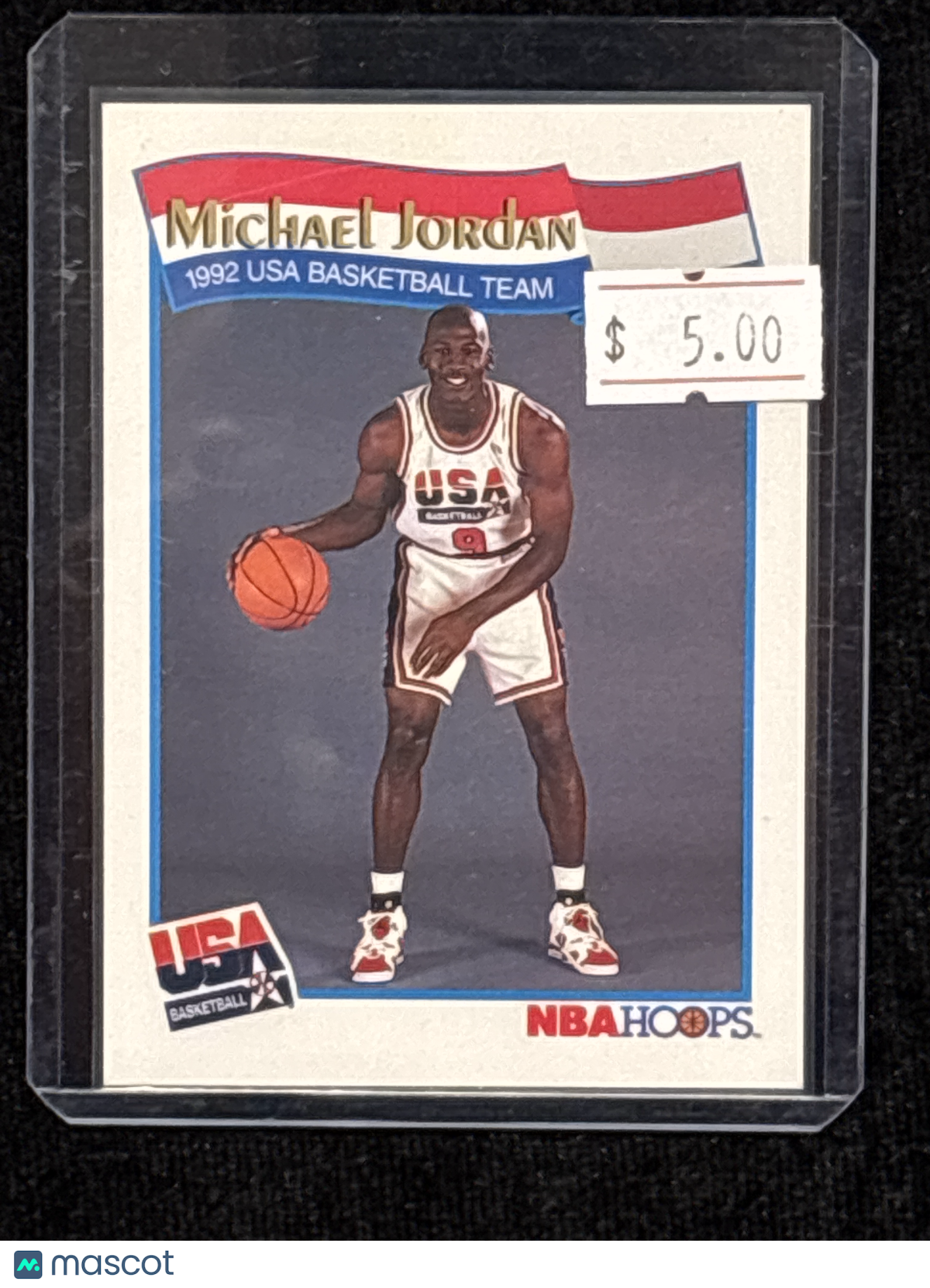1991 Hoops USA Basketball Michael Jordan #55
