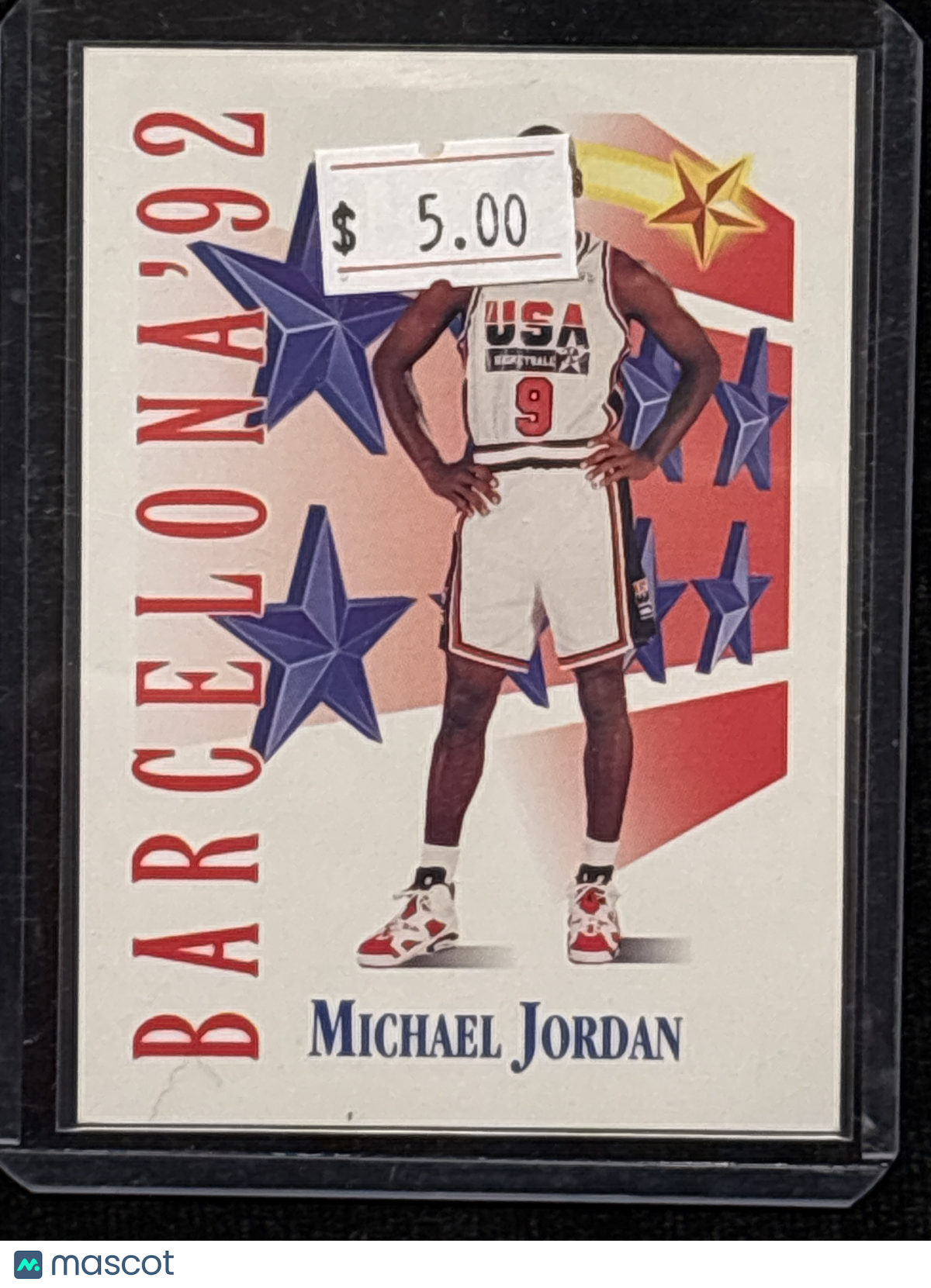 1992 1991-92 SkyBox USA Basketball Michael Jordan #534