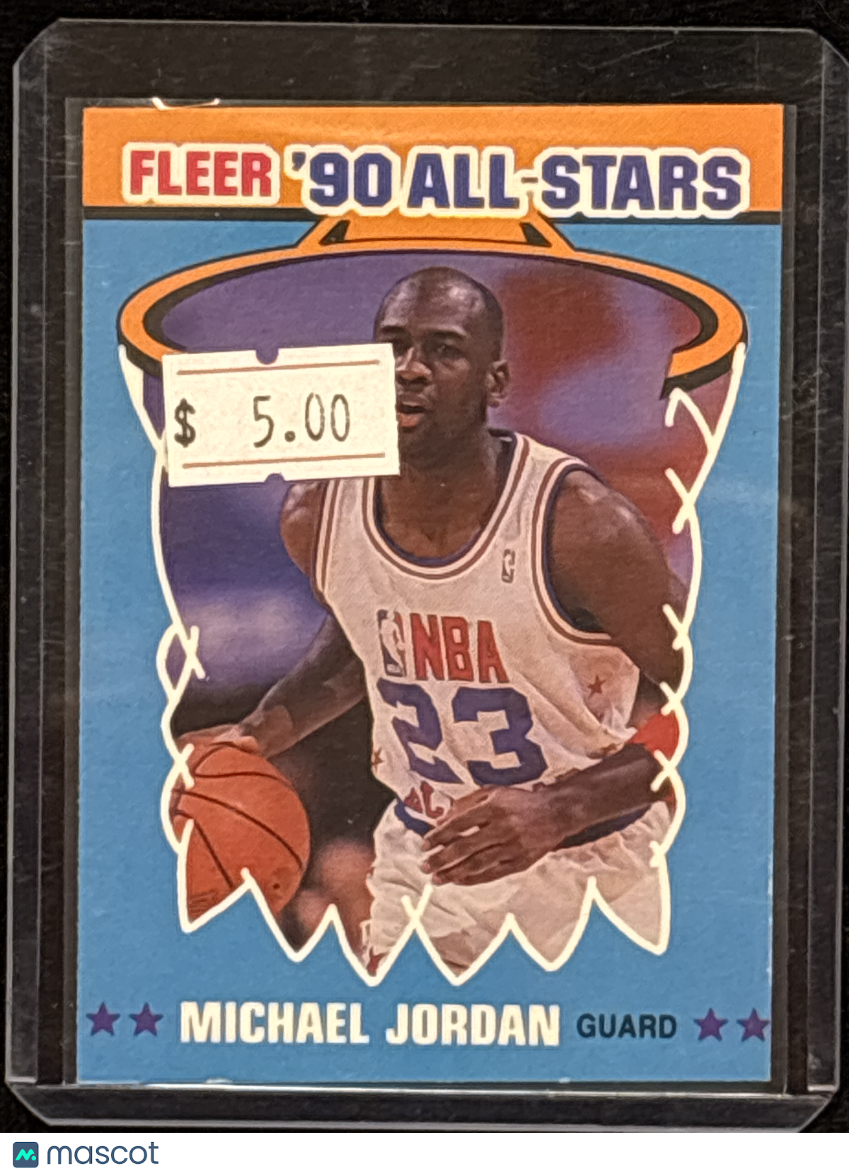 1990 Fleer '90 All-Stars Michael Jordan #5