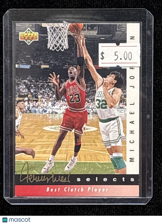 1992 Upper Deck Jerry West Selects Michael Jordan