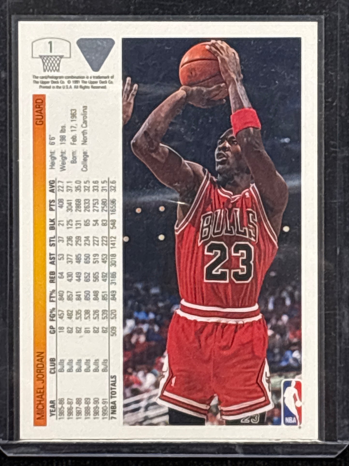 1991-92 Upper Deck Michael Jordan #1 HOF