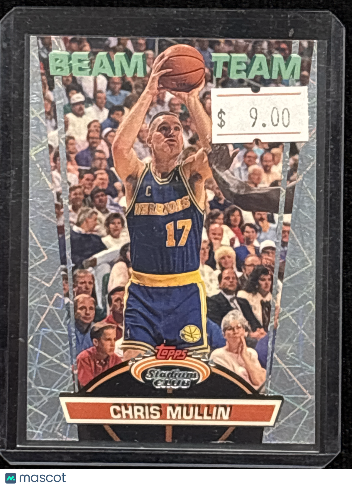 1992-93 Topps Stadium Club Beam Team Chris Mullin #6