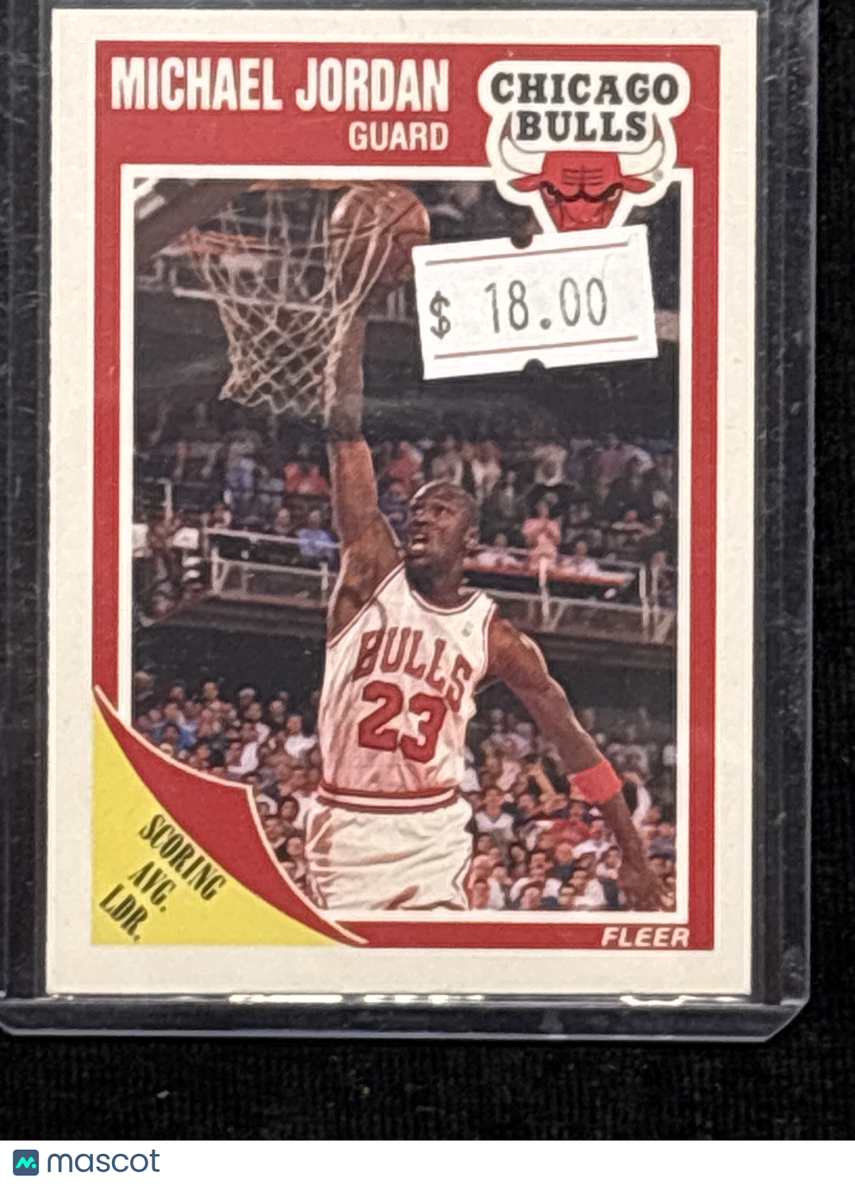 1988 Fleer Michael Jordan #21 HOF Mint