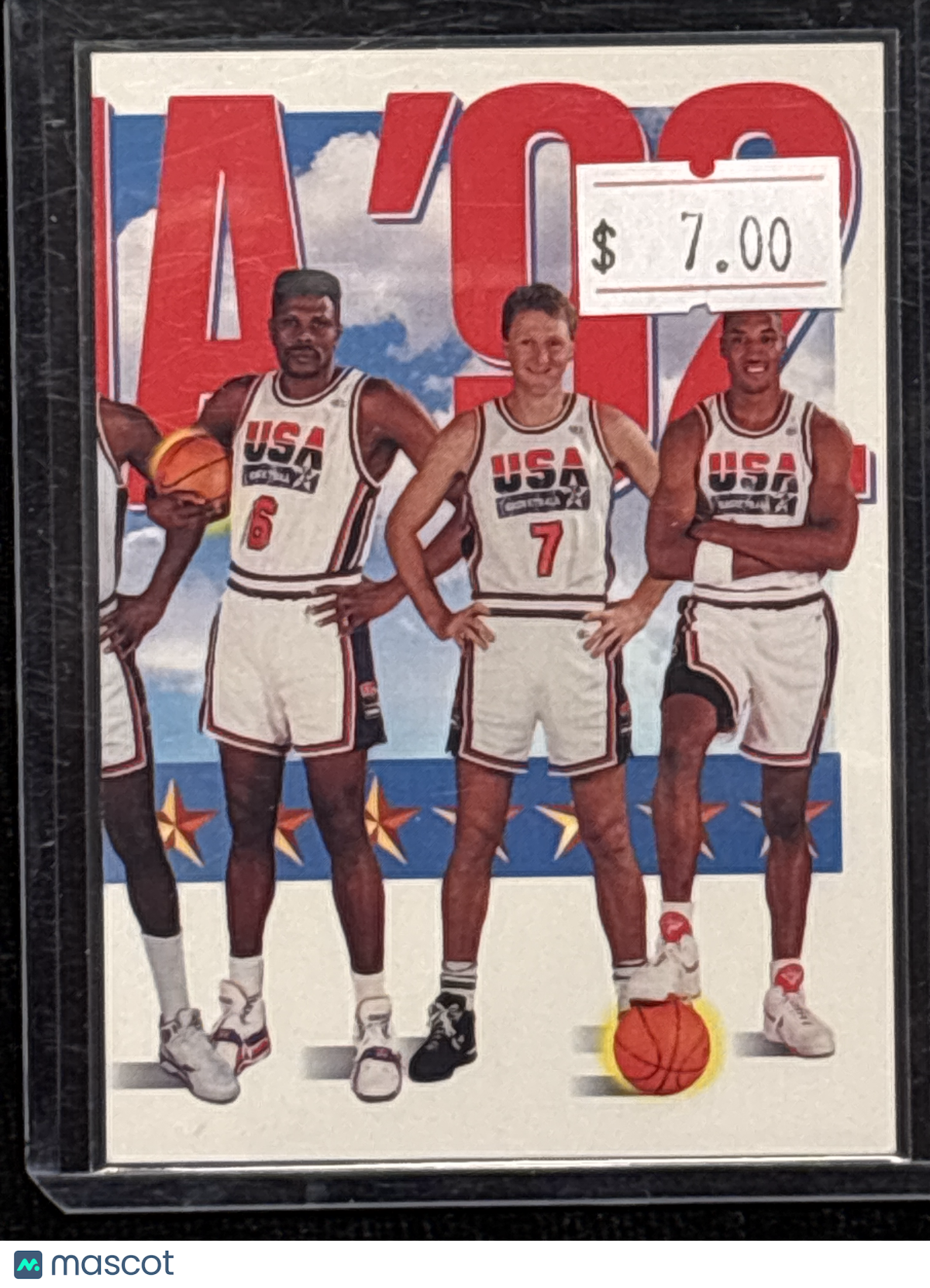 1992 1991-92 SkyBox Earvin Johnson John Stockton Karl Malone Michael Jordan Patrick Ewing David Robinson Chris Mullin Larry Bird Charles Barkley Scottie Pippen #546