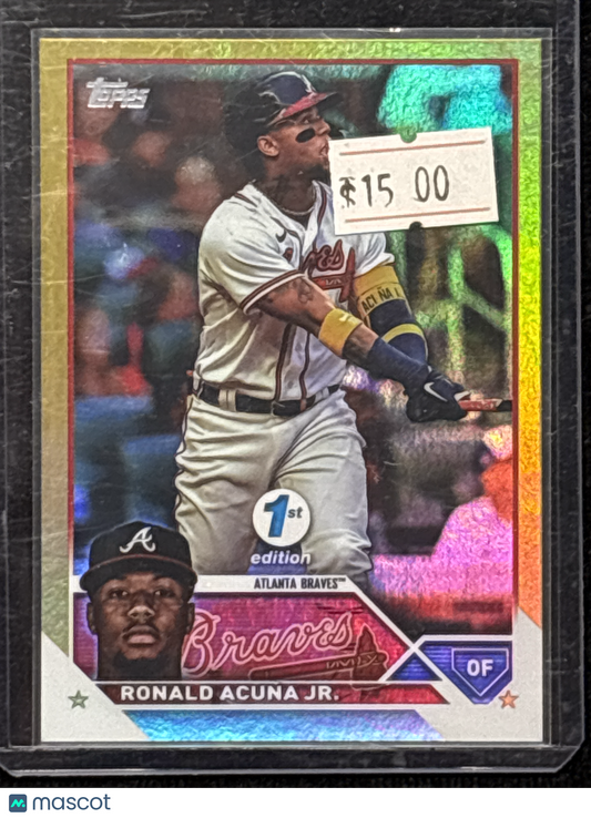2023 Topps Ronald Acuña Jr. #150 1st Edition Mint