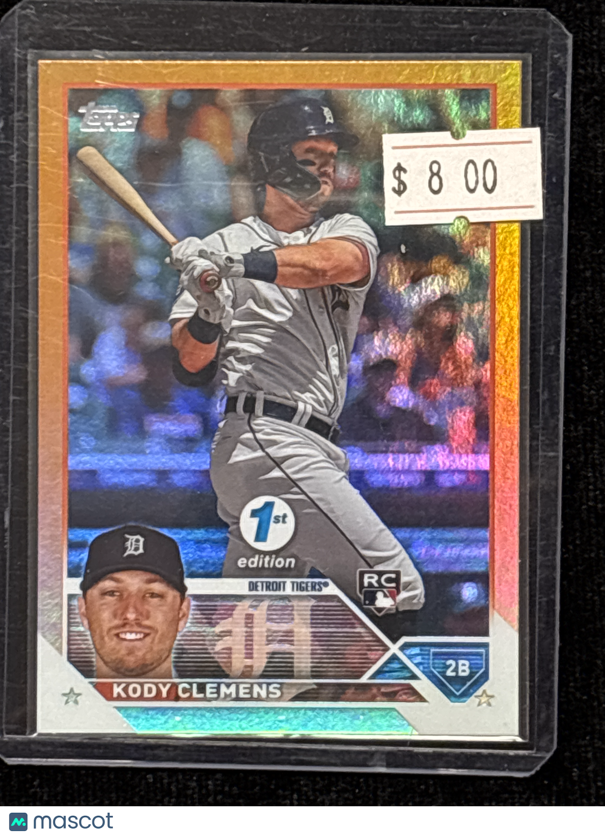 2023 Topps 1st Edition Kody Clemens #176 26/75 RC