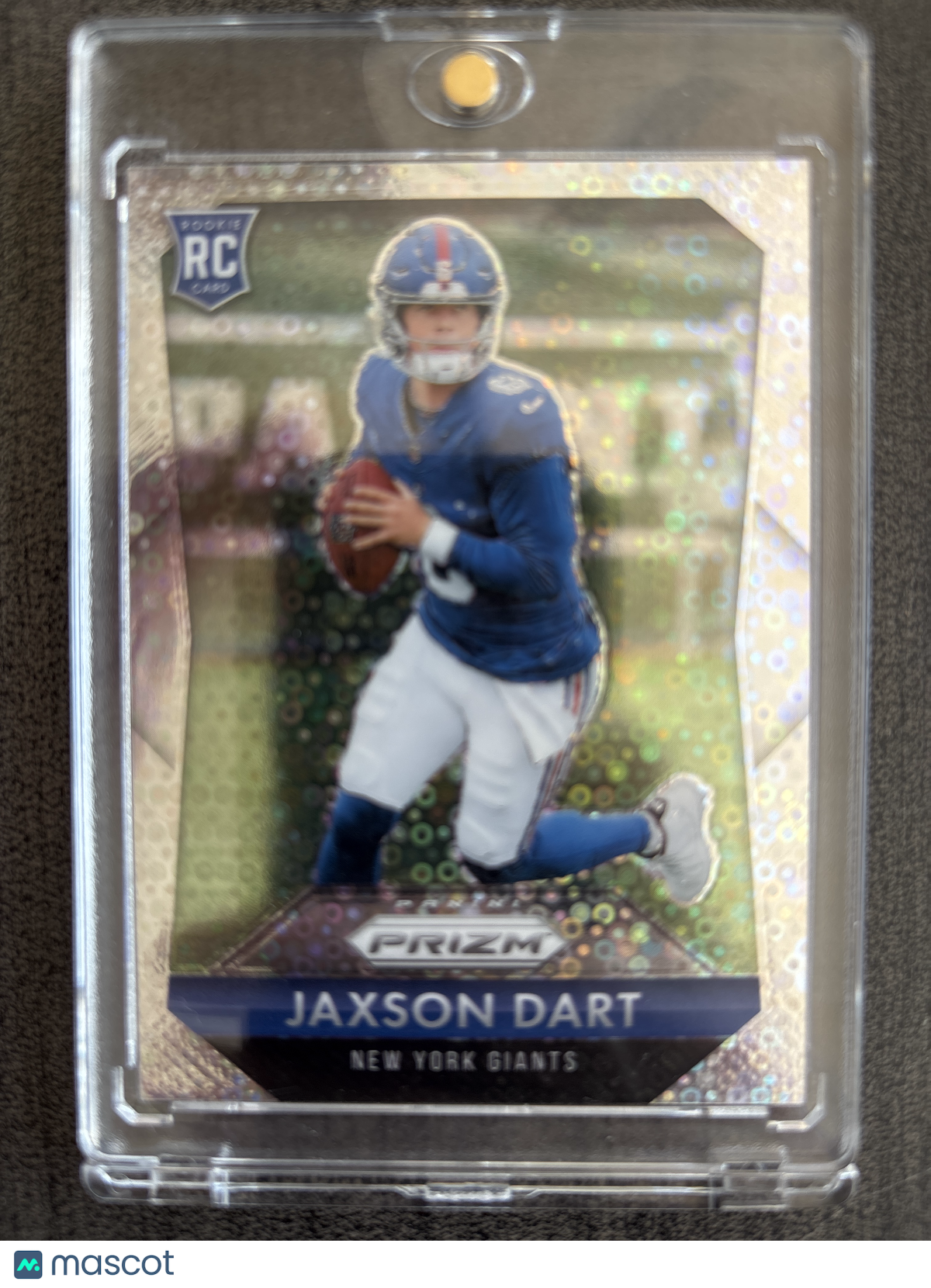 2025 Panini Prizm Jaxson Dart #10 Silver disco RC