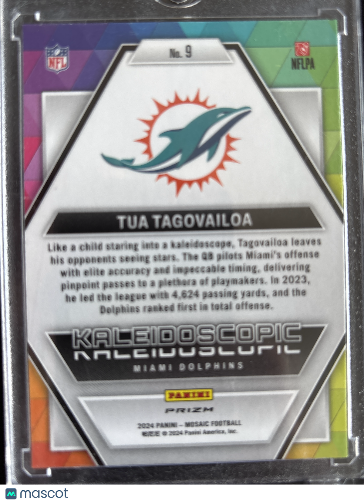 2024 Panini Prizm Mosaic Kaleidoscopic Tua Tagovailoa #9