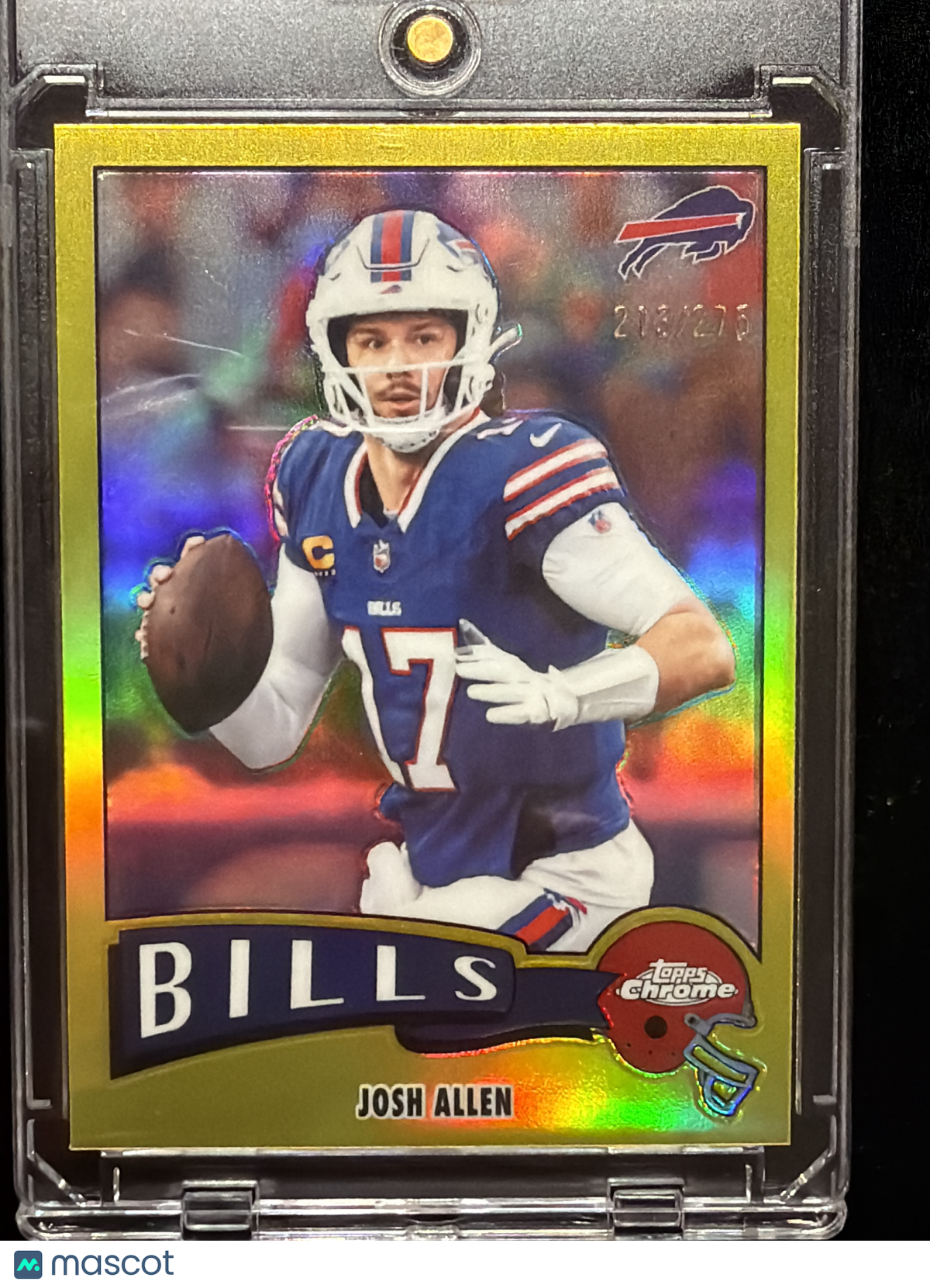1975 Topps Chrome Josh Allen #1975-4 Gold Refractor /275