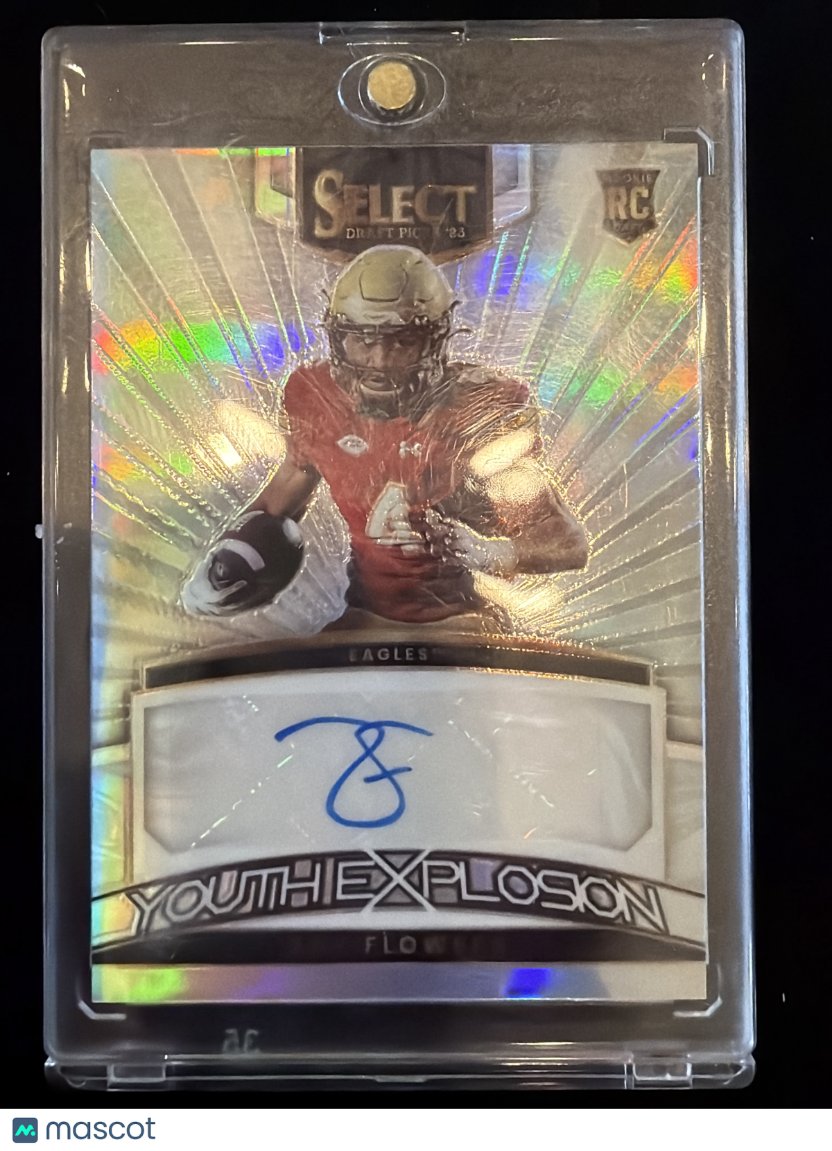 2023 Panini Select Draft Picks Youth Explosion Zay Flowers #YS-ZFL Silver RC