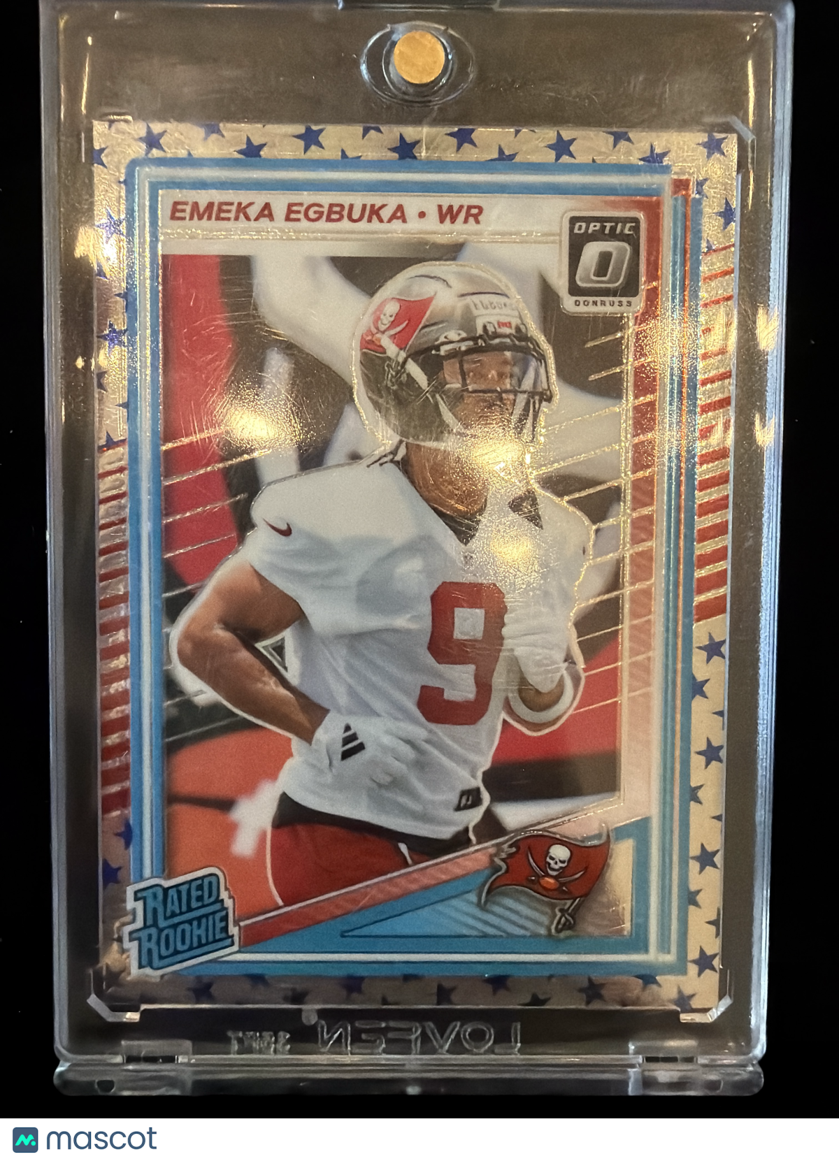 2025 Panini Donruss Optic Prizm Emeka Egbuka #265 Stars