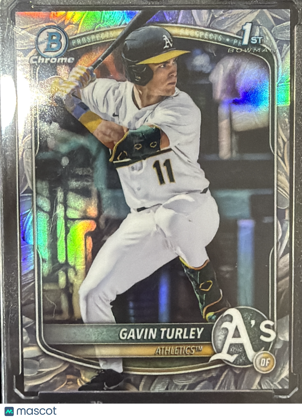2025 Bowman Draft Gavin Turley #BDC-28 Sunflower seed.