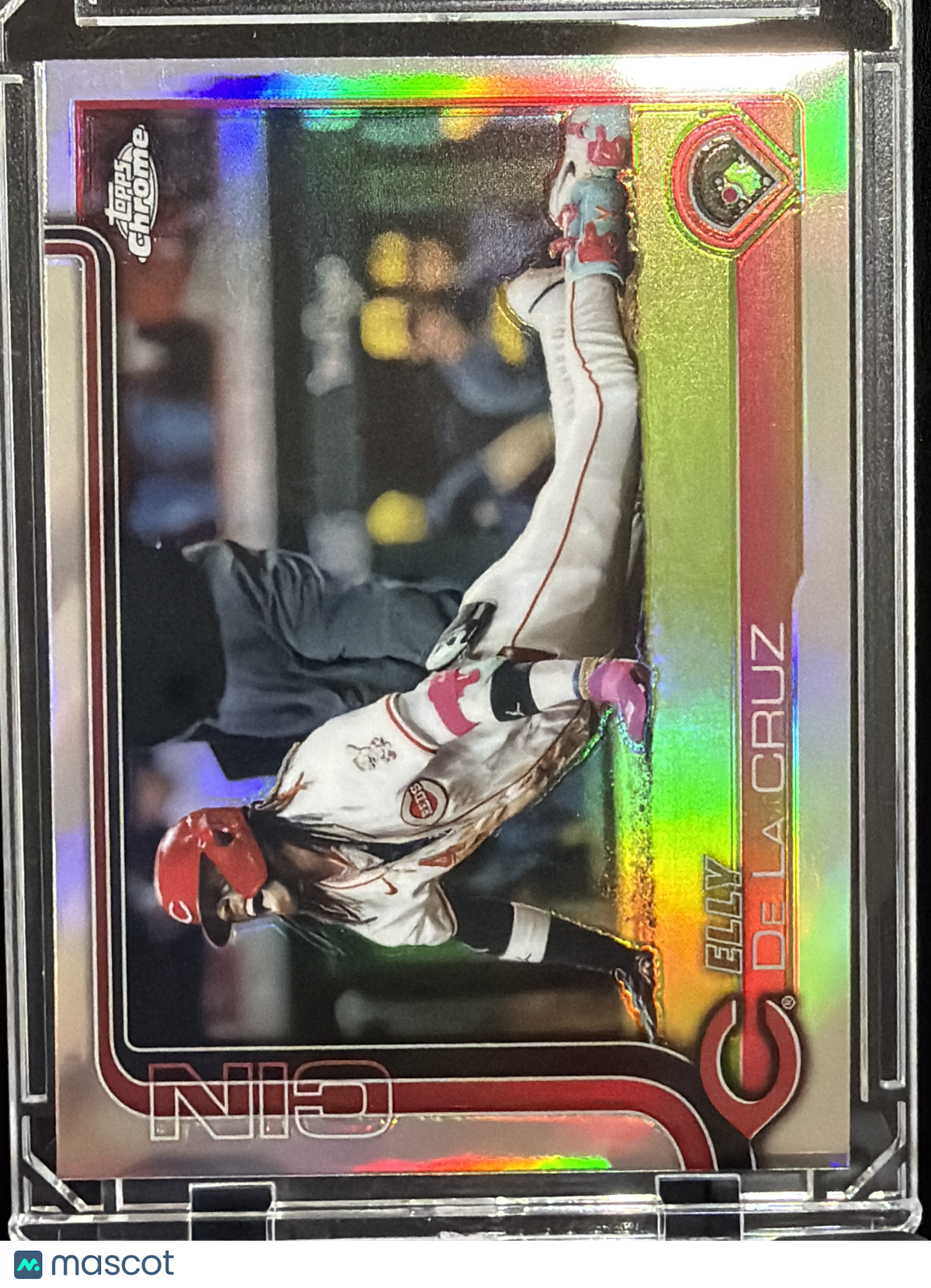 2025 Topps Chrome Elly De La Cruz #174 Refractor