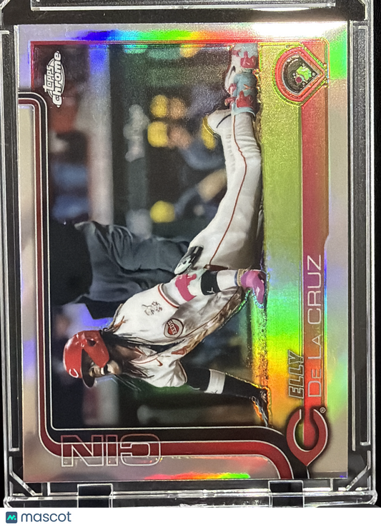 2025 Topps Chrome Elly De La Cruz #174 Refractor